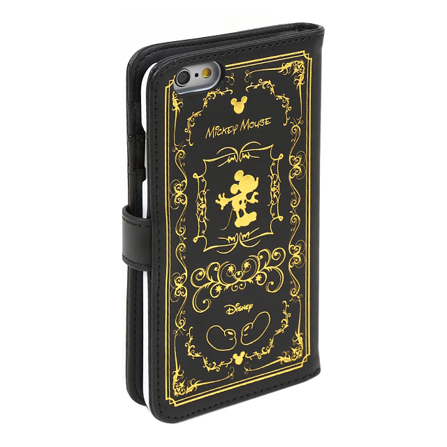 【iPhone6s/6 ケース】箔押しBOOKケース (ミッキー)goods_nameサブ画像