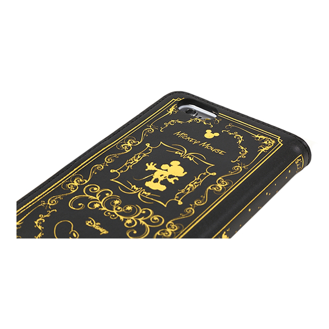 【iPhone6s/6 ケース】箔押しBOOKケース (ミッキー)goods_nameサブ画像