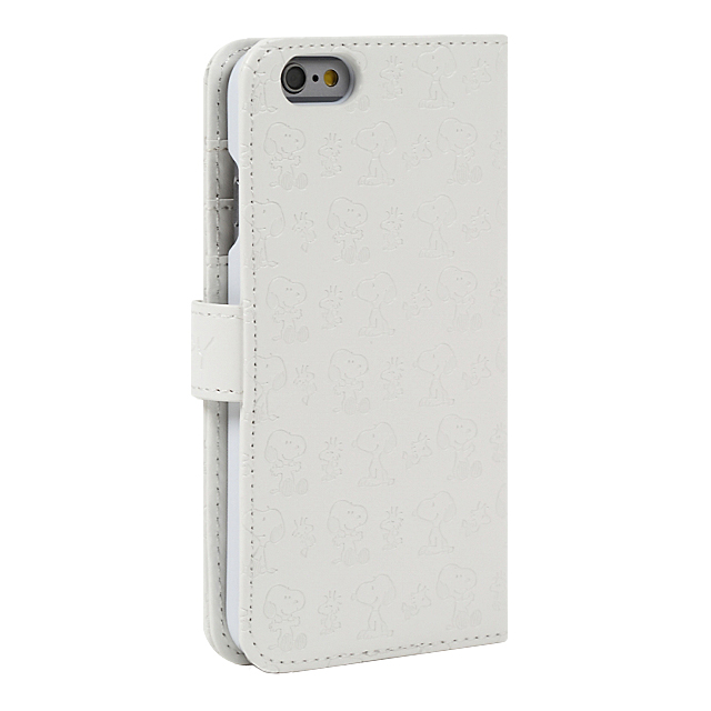 【iPhone6s/6 ケース】エンボスBOOKケース (スヌーピー)goods_nameサブ画像