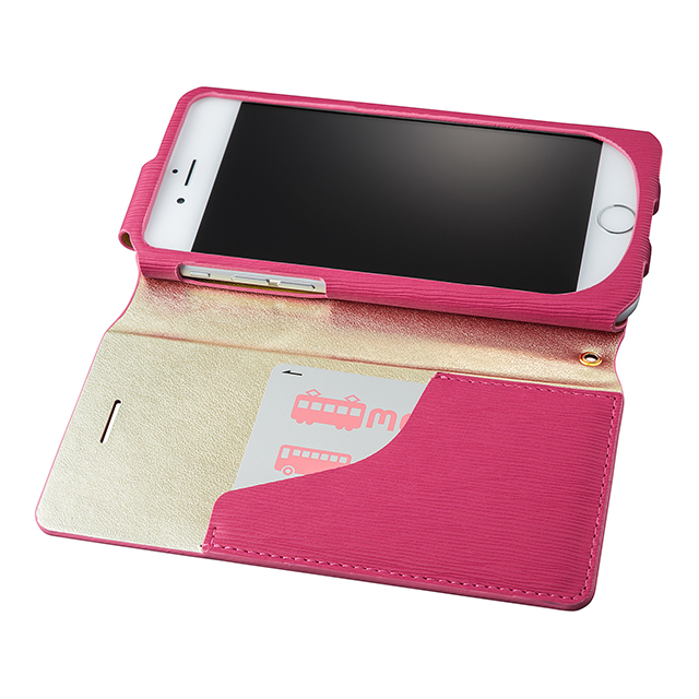 【iPhone6s/6 ケース】Flap Leather Case ”Colo” (Pink)goods_nameサブ画像