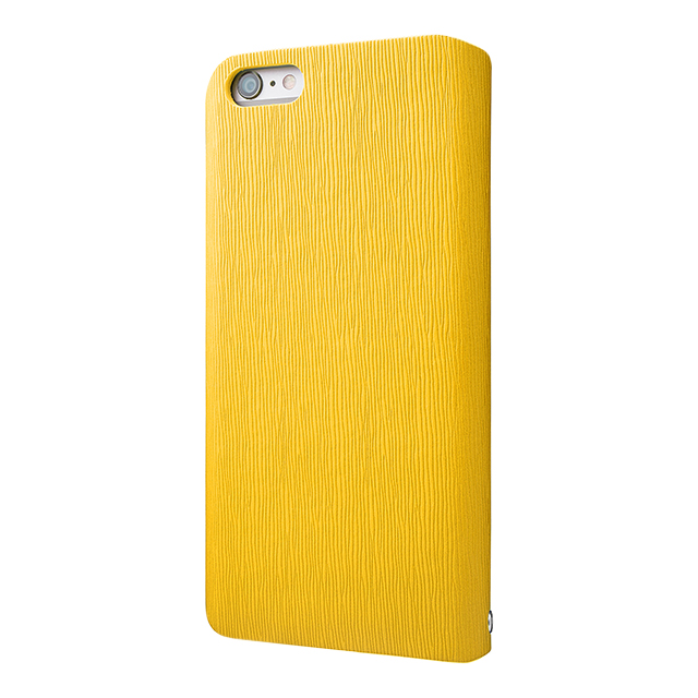 【iPhone6s Plus/6 Plus ケース】Flap Leather Case ”Colo” (Yellow)サブ画像