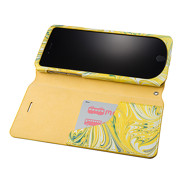 【iPhone6s Plus/6 Plus ケース】Flap Leather Case ”Mab” (Yellow)goods_nameサブ画像