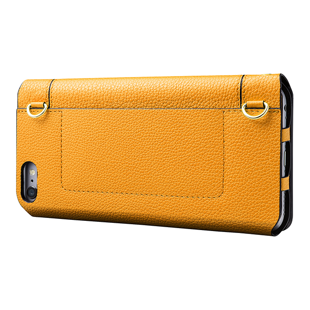 【iPhone6s Plus/6 Plus ケース】Bag Type Leather Case ”Sac” (Yellow)サブ画像