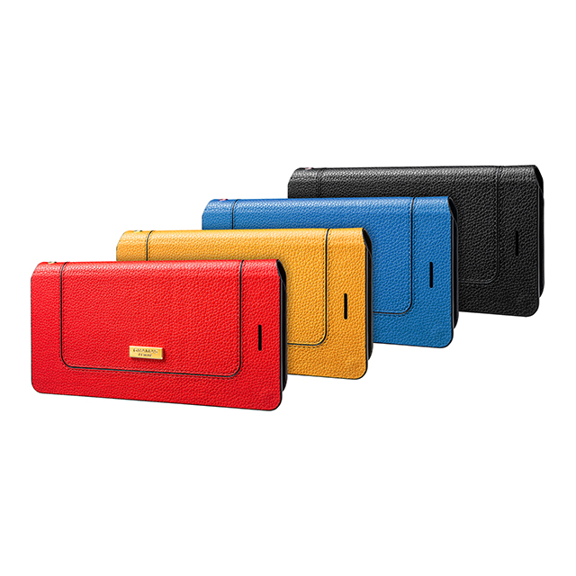 【iPhone6s Plus/6 Plus ケース】Bag Type Leather Case ”Sac” (Blue)サブ画像