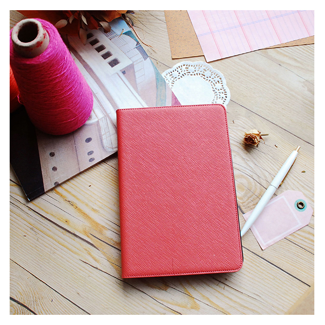 【iPad mini4 ケース】Saffiano Flip Case (ベビーピンク)goods_nameサブ画像