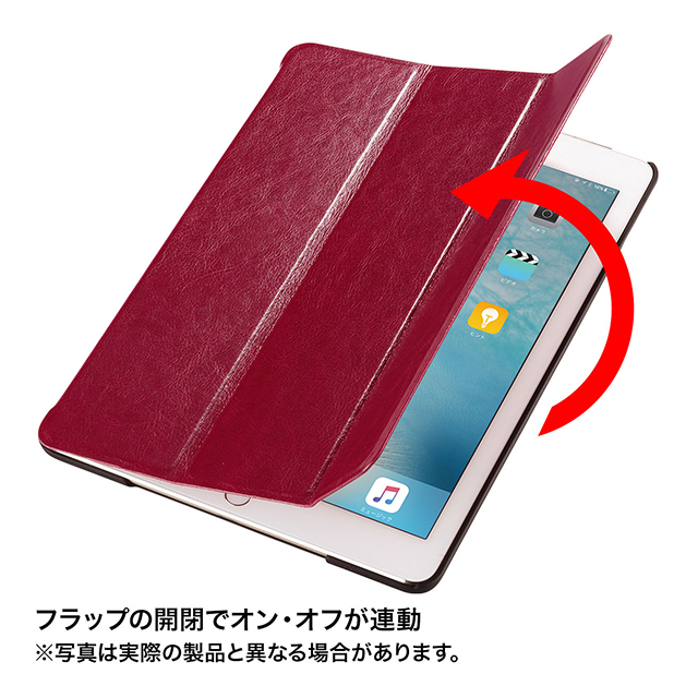 【iPad Pro(12.9inch) ケース】ソフトレザーケース (レッド)goods_nameサブ画像