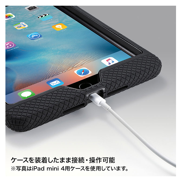 【iPad Pro(12.9inch) ケース】耐衝撃ケース (ブラック)goods_nameサブ画像