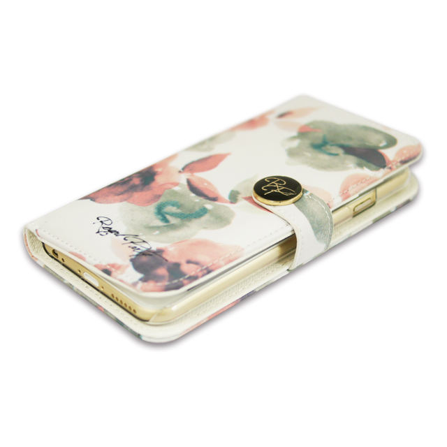 【iPhone6s/6 ケース】ROYAL PARTY Diary Water Flower WH for iPhone6s/6サブ画像