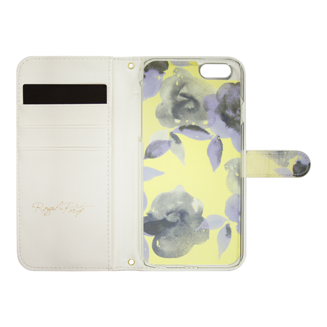 【iPhone6s/6 ケース】ROYAL PARTY Diary Water Flower YE for iPhone6s/6サブ画像