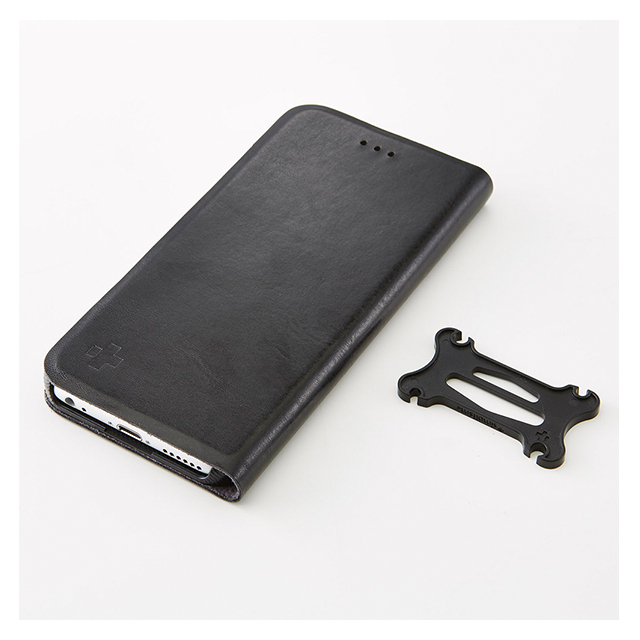 【iPhone6s/6 ケース】フリップノートポケットケース (ブラック)goods_nameサブ画像