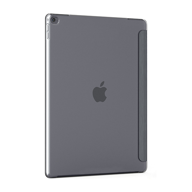 【iPad Pro(12.9inch) ケース】Brushed Metal Look SHELL with Front cover (グレイ)サブ画像