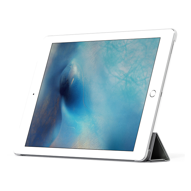 【iPad Pro(12.9inch) ケース】Brushed Metal Look SHELL with Front cover (シルバー)goods_nameサブ画像