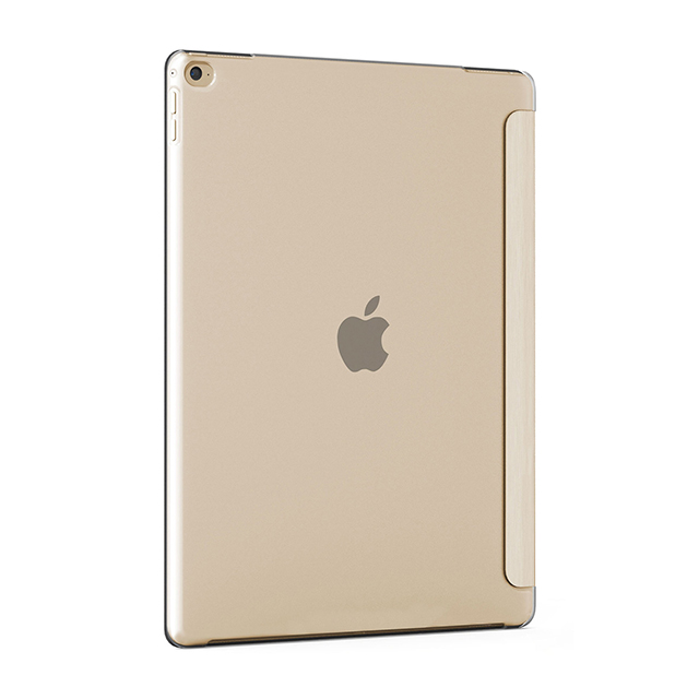 【iPad Pro(12.9inch) ケース】Brushed Metal Look SHELL with Front cover (ゴールド)goods_nameサブ画像