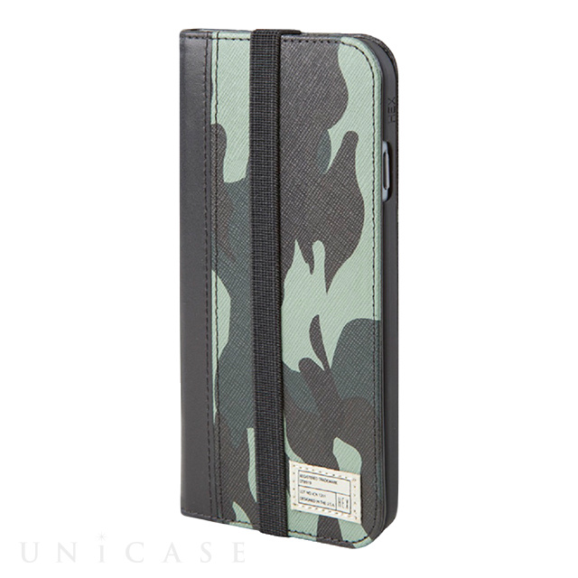 【iPhone6s/6 ケース】ICON WALLET (MARINE CAMO LEATHER)