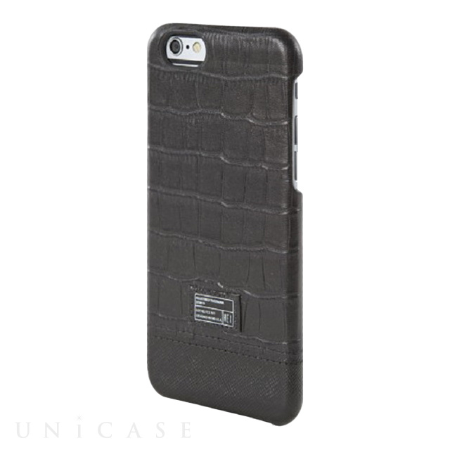 【iPhone6s/6 ケース】FOCUS CASE (BLACK CROCO LEATHER)