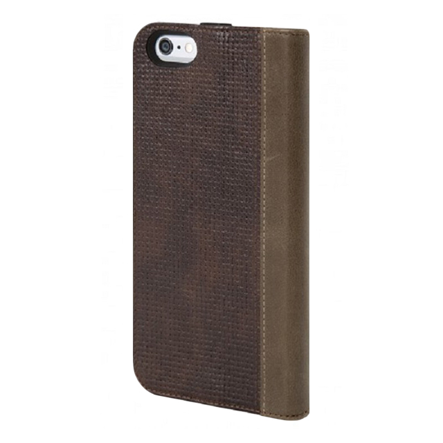 【iPhone6s Plus/6 Plus ケース】ICON WALLET (BROWN WOVEN LEATHER)サブ画像