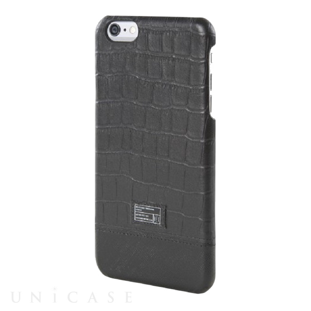 【iPhone6s Plus/6 Plus ケース】FOCUS CASE (BLACK CROCO LEATHER)