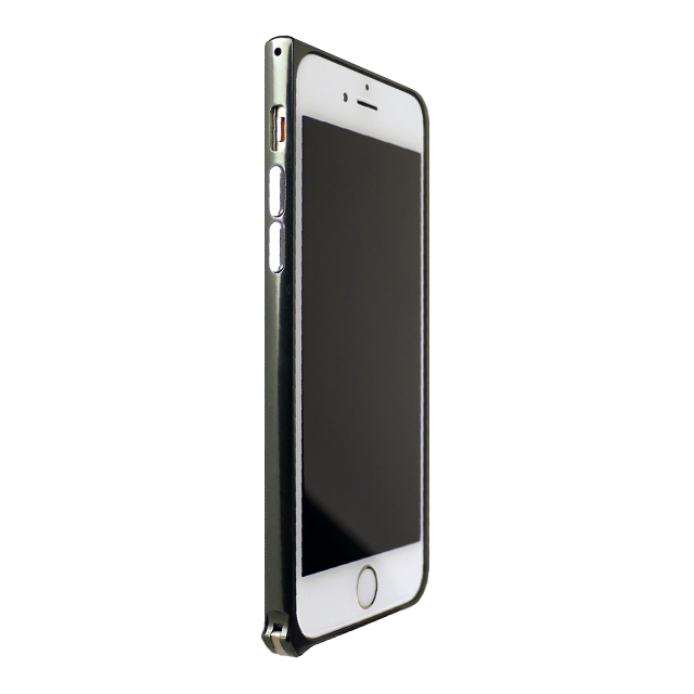 【iPhone6s/6 ケース】Cuoio オイルレザーケース (黒×ガンメタリック)サブ画像