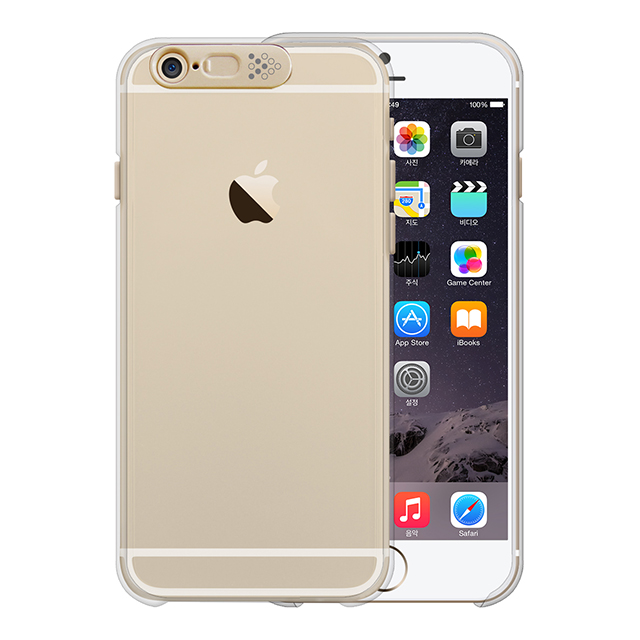 【iPhone6s/6 ケース】Clear Shield イルミネーションケース (ゴールド/サンフラワー)goods_nameサブ画像