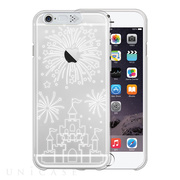 【iPhone6s/6 ケース】Clear Shield イルミネーションケース (シルバー/ファイヤーキャッスル)