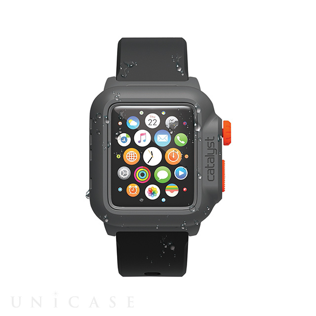 【Apple Watch ケース 42mm】Catalyst Case (ブラックオレンジ) for Apple Watch Series1