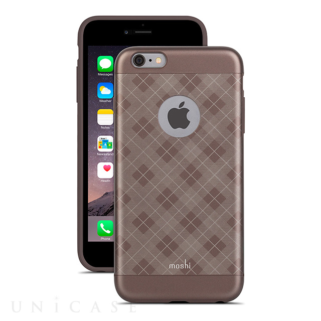 【iPhone6s Plus/6 Plus ケース】iGlaze (Tartan Walnut)