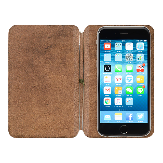 【iPhone6s/6 ケース】システム手帳型スマートフォンケース SYSTEM (DARK BROWN)goods_nameサブ画像