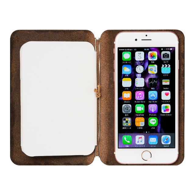 【iPhone6s/6 ケース】システム手帳型スマートフォンケース SYSTEM (CAMEL BROWN)goods_nameサブ画像