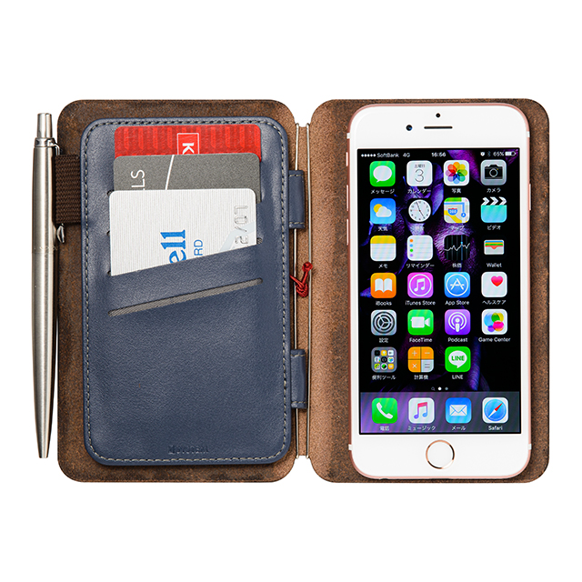 【iPhone6s/6 ケース】システム手帳型スマートフォンケース SYSTEM (CAMEL BROWN)goods_nameサブ画像