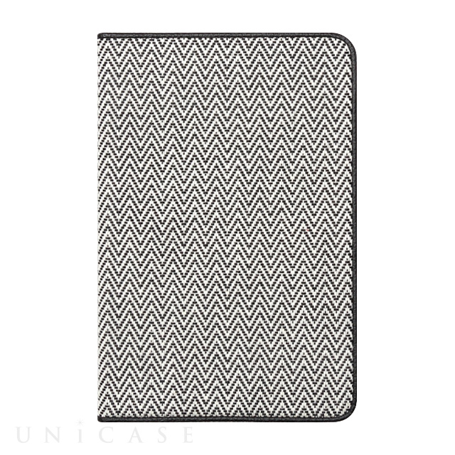 【iPad mini4 ケース】Herringbone Diary (ブラック)