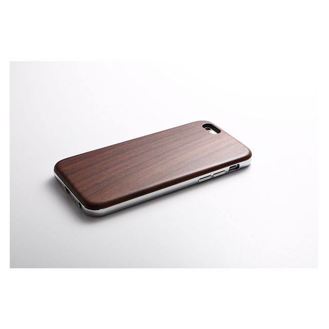 【iPhone6s/6 ケース】Hybrid Case UNIO (Ebony + アルミシルバー)goods_nameサブ画像