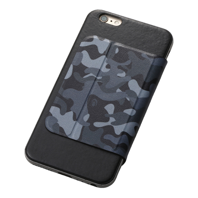 【iPhone6s Plus/6 Plus ケース】Hybrid Case UNIO (Camouflage ミッドナイト+アルミブラック)サブ画像