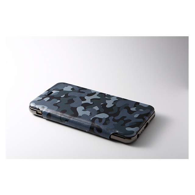 【iPhone6s Plus/6 Plus ケース】Hybrid Case UNIO (Camouflage ミッドナイト+アルミブラック)サブ画像