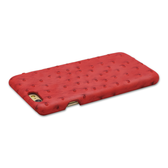 【iPhone6s/6 ケース】OSTRICH PU LEATHER Red for iPhone6s/6goods_nameサブ画像