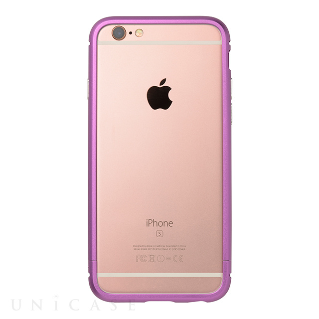 【iPhone6s/6 ケース】METAL BUMPER (PURPLE)