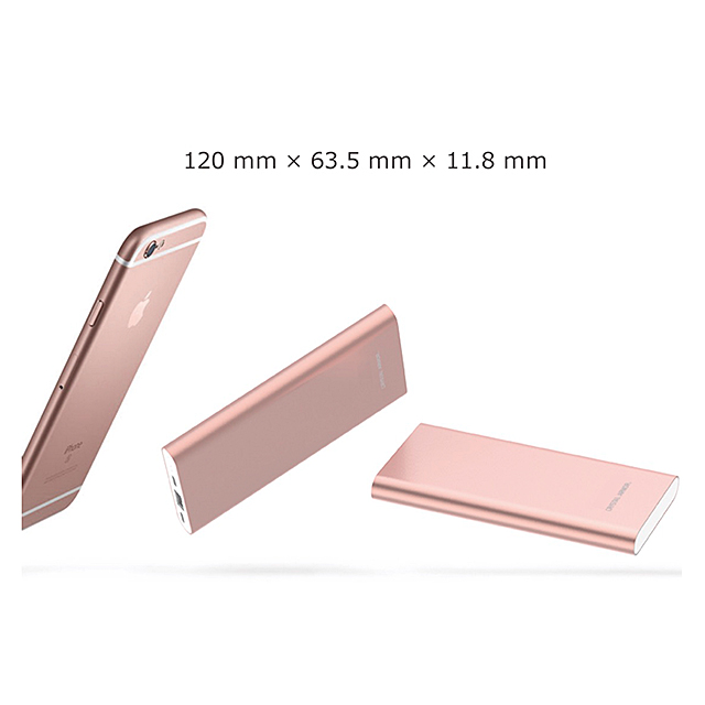 クリスタルアーマー モバイルバッテリー (ROSE GOLD)サブ画像