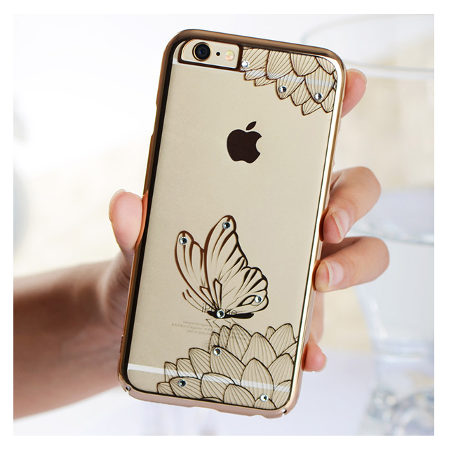 【iPhone6s/6 ケース】ゴールドラインケース (ウィスパー)goods_nameサブ画像