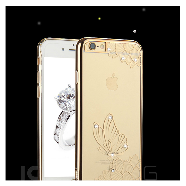 【iPhone6s/6 ケース】ゴールドラインケース (ウィスパー)goods_nameサブ画像