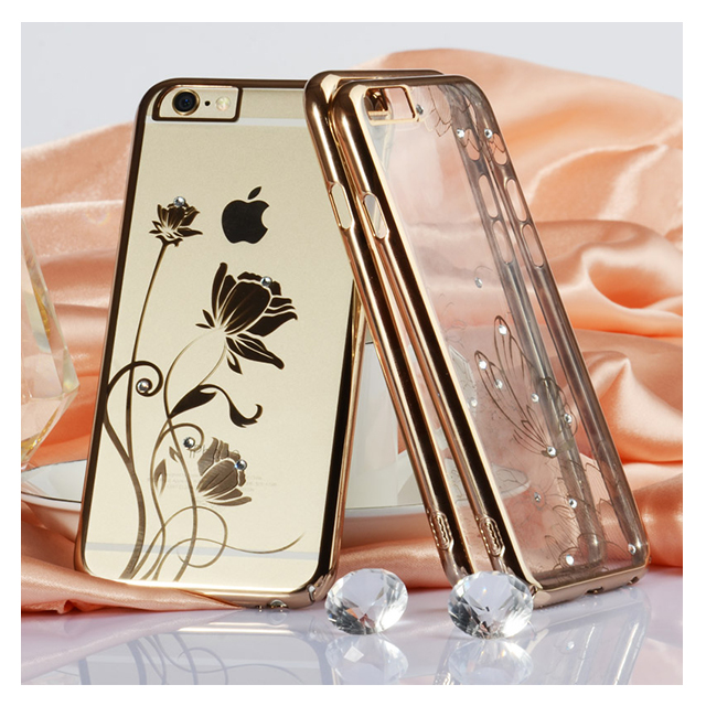 【iPhone6s/6 ケース】ゴールドラインケース (ウィスパー)goods_nameサブ画像