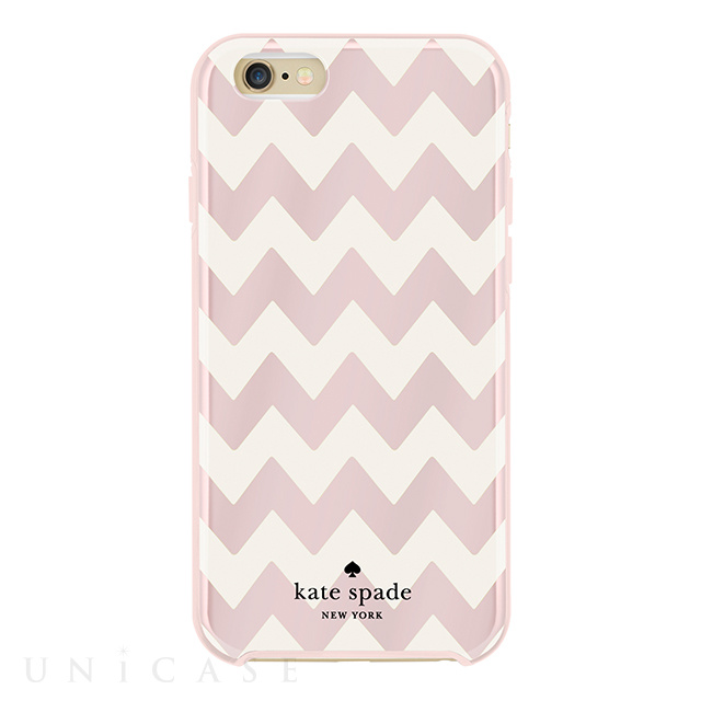 【iPhone6s/6 ケース】Hybrid Hardshell Case (Chevron Blush Foil/Cream)