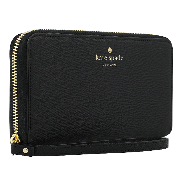 Zip Wristlet Fits Most Mobile Phones (Saffiano Black)goods_nameサブ画像