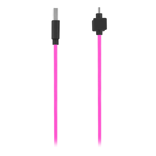 Bow Charge/Sync Cable - Micro-USB (Black/Vivid Snapdragon)サブ画像