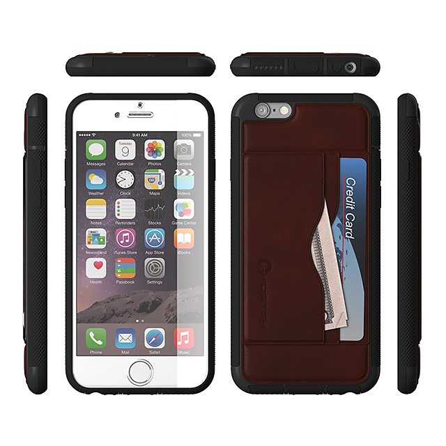 【iPhone6s/6 ケース】Ghostek Stash (DarkBrown)サブ画像