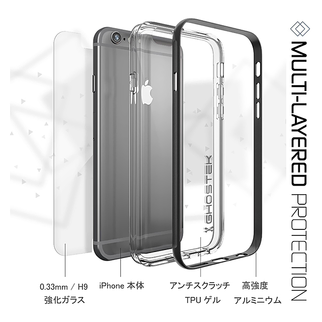 【iPhone6s/6 ケース】Ghostek Cloak (SpaceGray)goods_nameサブ画像