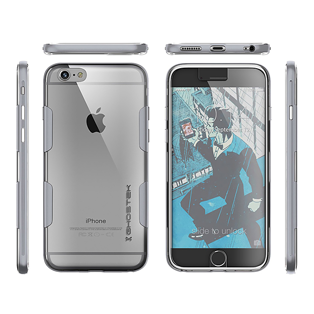 【iPhone6s Plus/6 Plus ケース】Ghostek Cloak (Silver)サブ画像