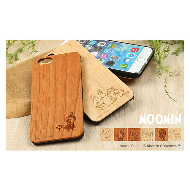 【iPhone6s/6 ケース】MOOMIN ナチュラルウッドハードケース (ムーミン/メイプルウッド)サブ画像