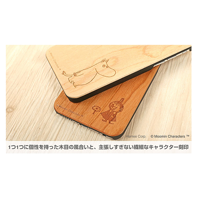 【iPhone6s/6 ケース】MOOMIN ナチュラルウッドハードケース (ムーミン/メイプルウッド)サブ画像