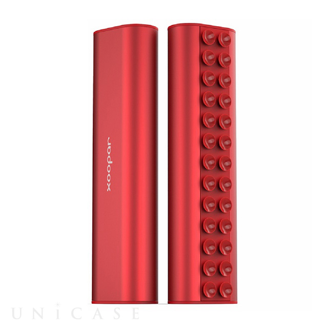 SQUID モバイルバッテリー 10400mAh (レッド)