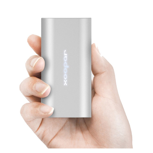 SQUID MINI モバイルバッテリー 5200mAh (シルバー)サブ画像