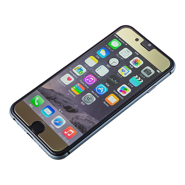 【iPhone6s/6 フィルム】Protection Mirror Glass (Gold)サブ画像